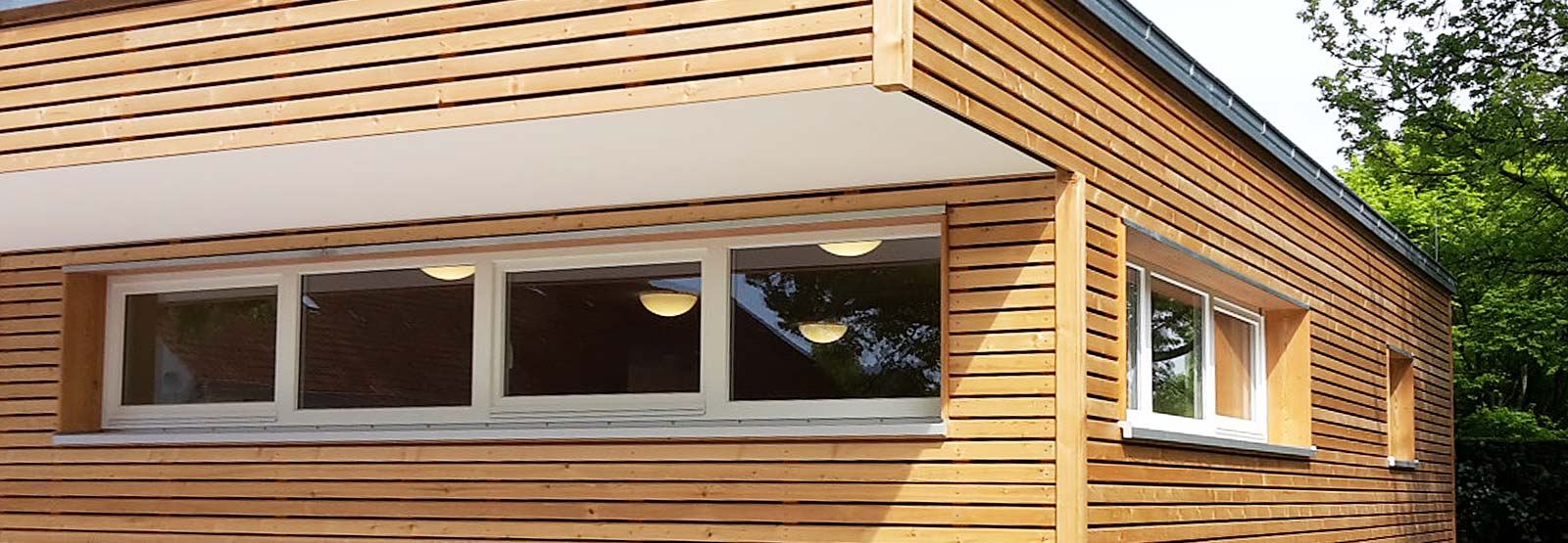 Header Bautischlerei – Fassadenverkleidung aus Holz